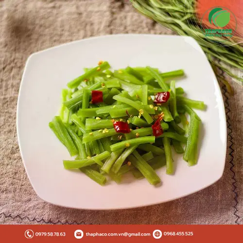Hình ảnh Rau Tiến Vua tươi xanh, thân mềm