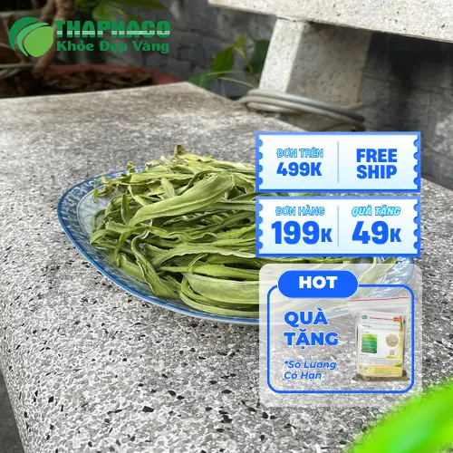 Thân cây rau tiến vua tươi