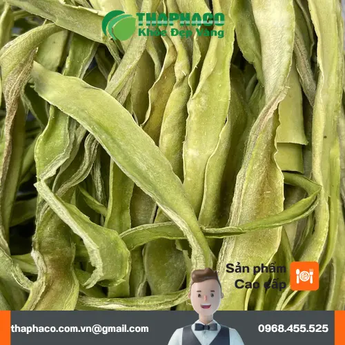 Rau tiến vua khô chứa nhiều chất xơ và khoáng chất