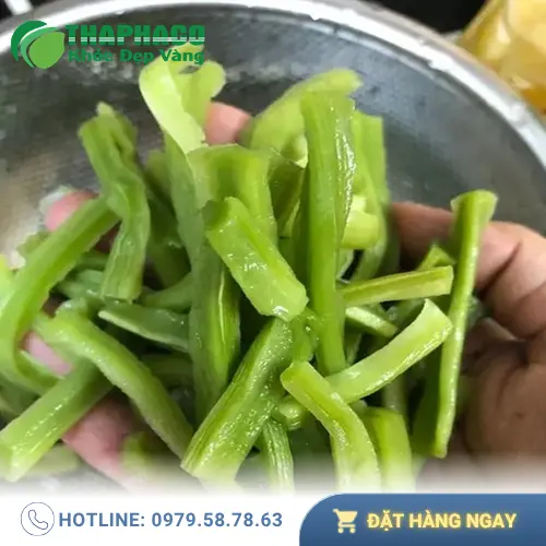 Rau tiến vua khô chất lượng