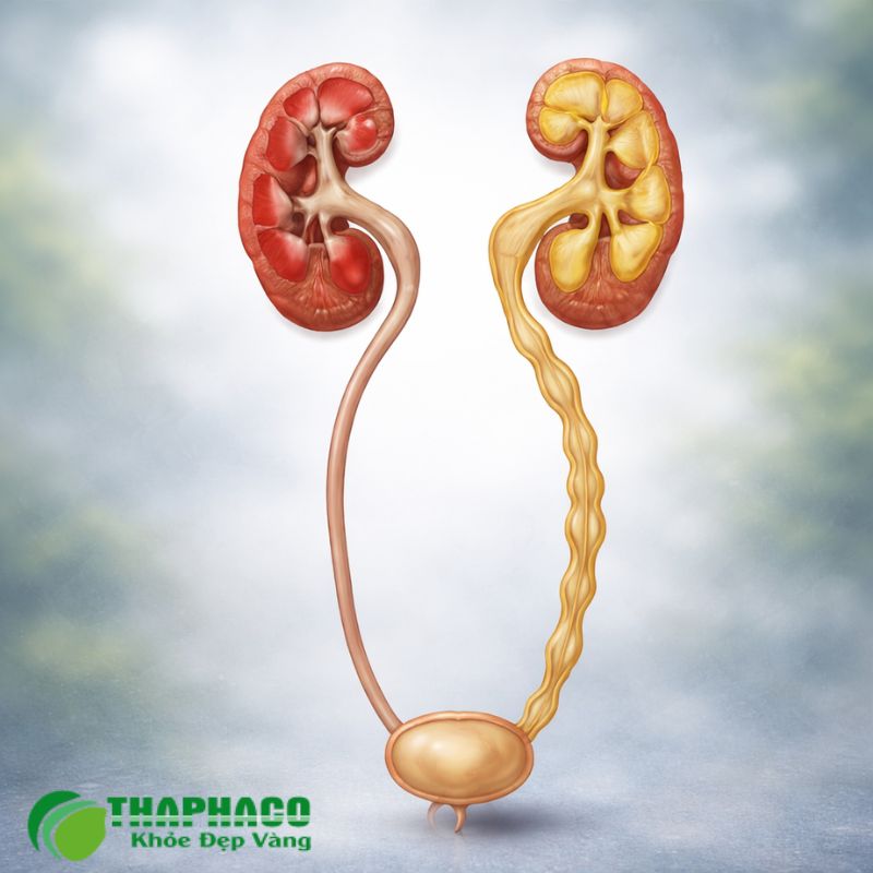 VUR được phân loại thành 5 cấp độ, từ nhẹ đến nặng, dựa trên mức độ nước tiểu trào ngược