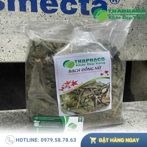 Bạch đồng nữ phơi khô sẵn sàng để sử dụng