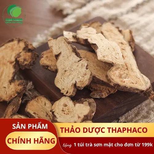 Lát Bạch Truật khô được cắt đều, đẹp tại THAPHACO