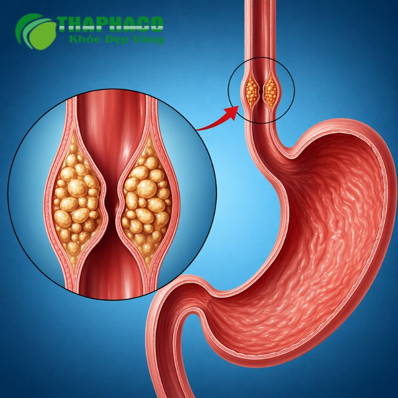 Viêm thực quản là tình trạng niêm mạc ống thực quản bị tổn thương và viêm nhiễm