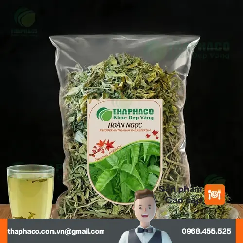 Lá Hoàn Ngọc khô dùng để pha trà