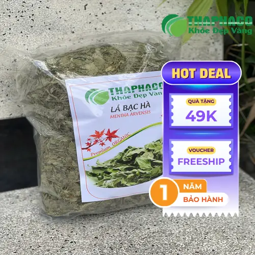 Một tách trà bạc hà thư giãn