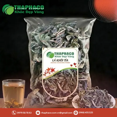 Lá Khôi Tía khô chất lượng cao