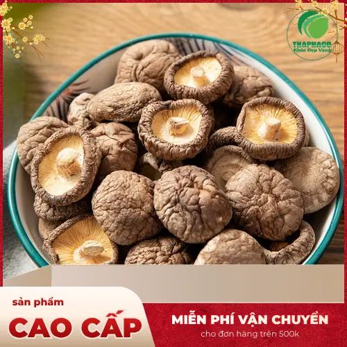 Nấm đông cô sấy khô đạt chuẩn chất lượng THAPHACO