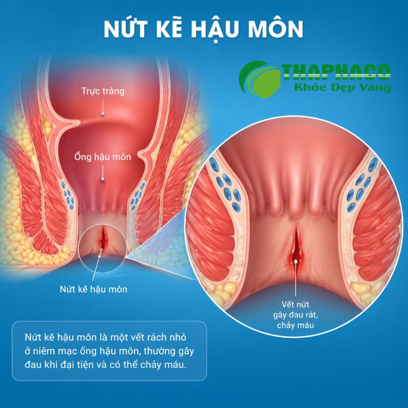 nứt kẽ hậu môn là gì