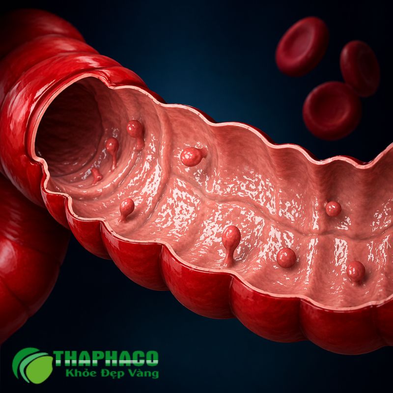 Polyp đại tràng được phân thành 3 loại là polyp tăng sản, polyp viêm và polyp u tuyến
