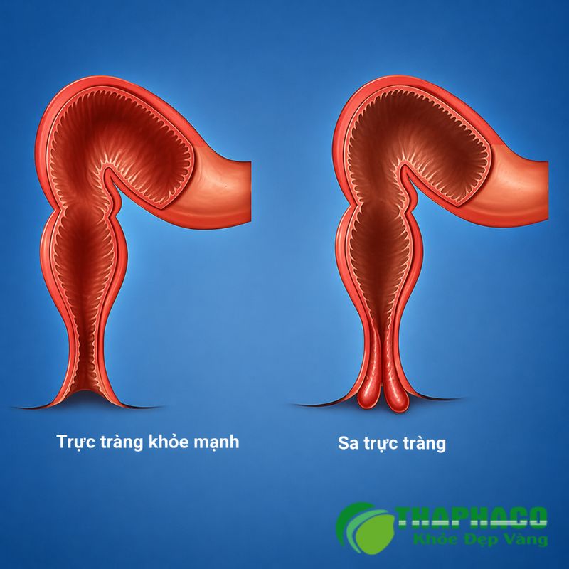 sa trực tràng là gì