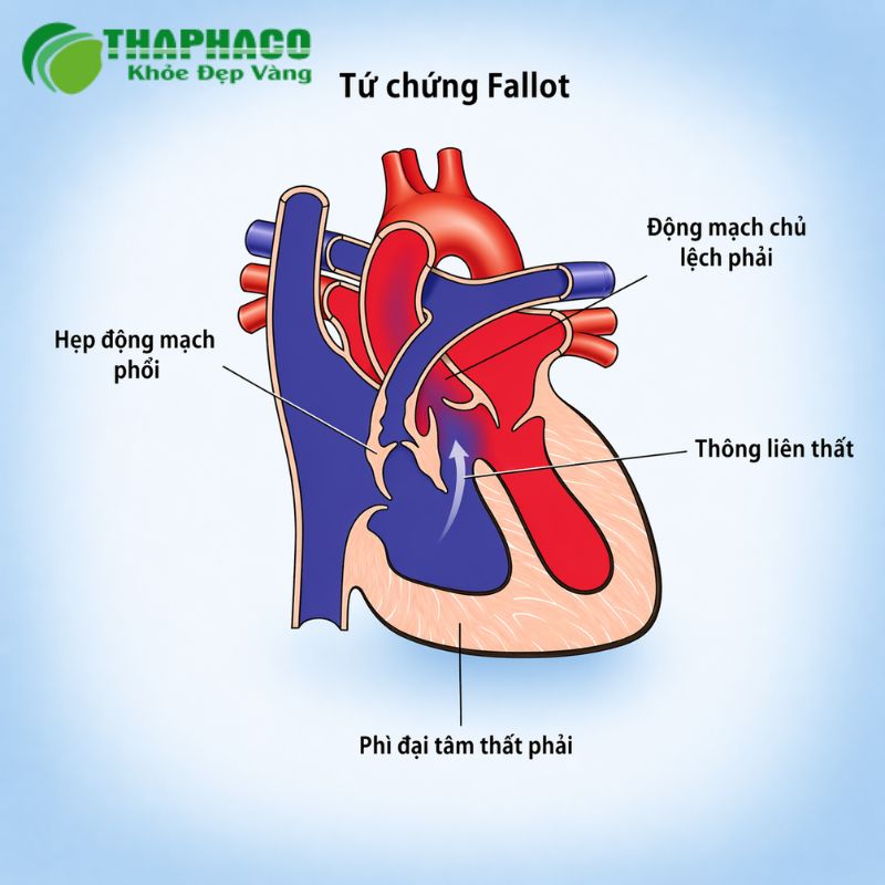 tứ chứng fallot là gì