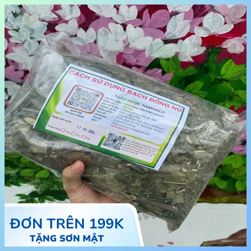 Sản phẩm Bạch Đồng Nữ khô đóng gói tại THAPHACO