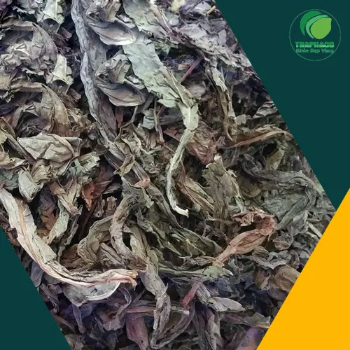 Chuẩn bị nguyên liệu pha trà lá khôi tía