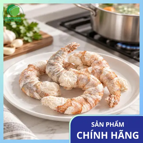 Tôm sấy thăng hoa đóng gói chất lượng cao