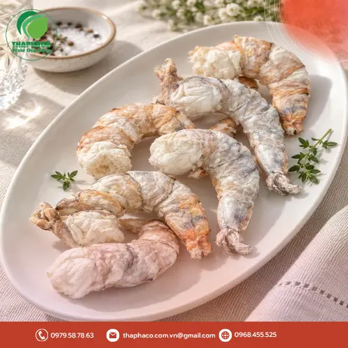 Tôm sấy thăng hoa chất lượng cao phân phối sỉ lẻ tại TP.HCM
