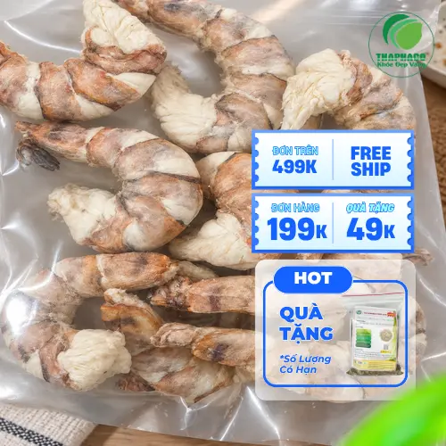 Tôm sấy thăng hoa chất lượng cao giữ trọn dinh dưỡng