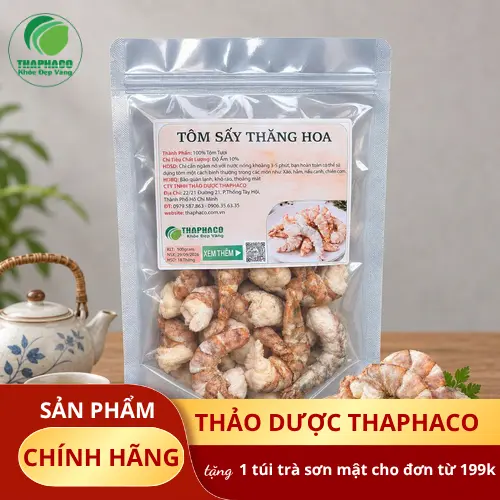 Tôm sấy thăng hoa cao cấp đóng hộp tiện lợi