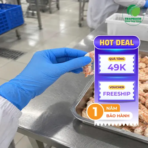 Quy trình sản xuất tôm sấy thăng hoa hiện đại