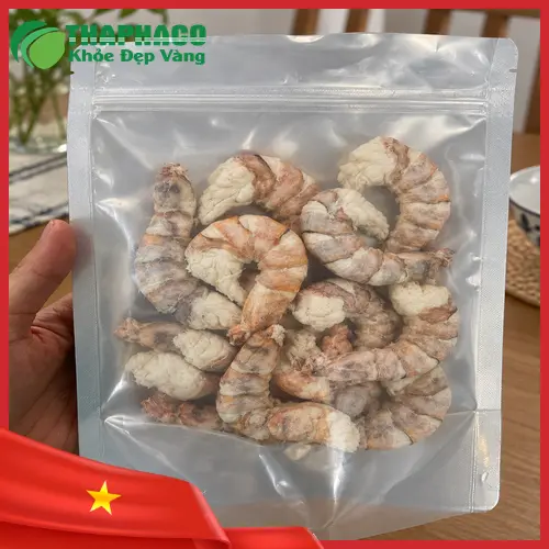 Ứng dụng tôm sấy thăng hoa trong chế biến món ăn