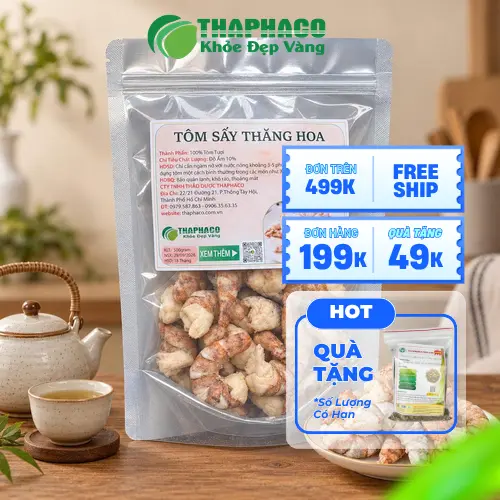 Sản phẩm tôm khô sấy thăng hoa sẵn sàng giao tại kho