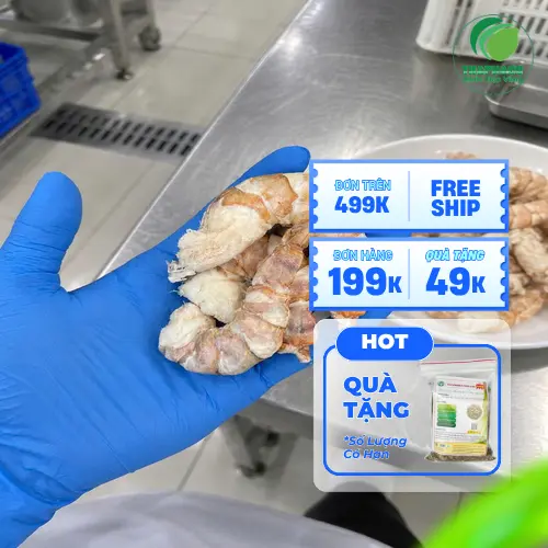 Sản phẩm tôm sấy thăng hoa chất lượng tại THAPHACO