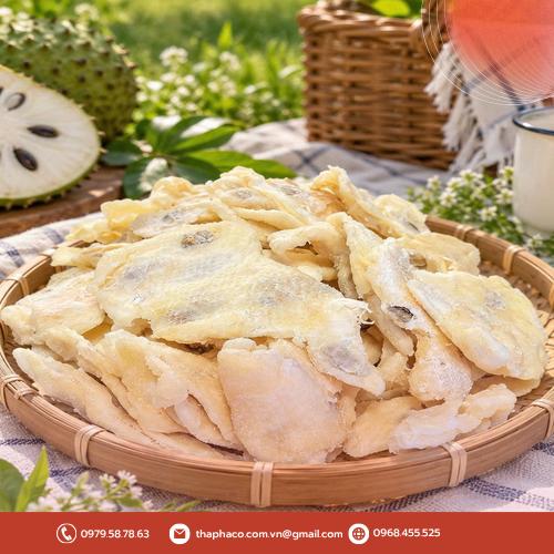 Hương vị chua ngọt đặc trưng của mãng cầu sấy dẻo