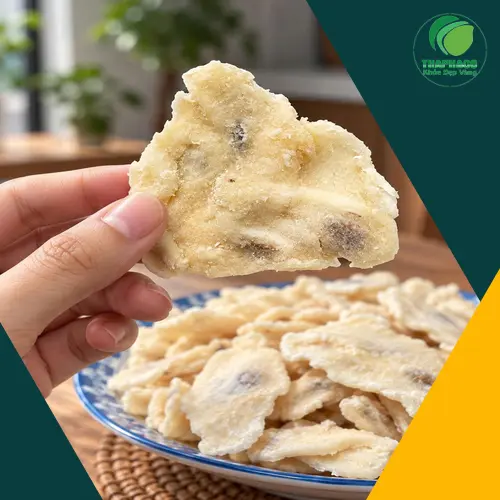 Mãng cầu sấy dẻo món ăn vặt lành mạnh